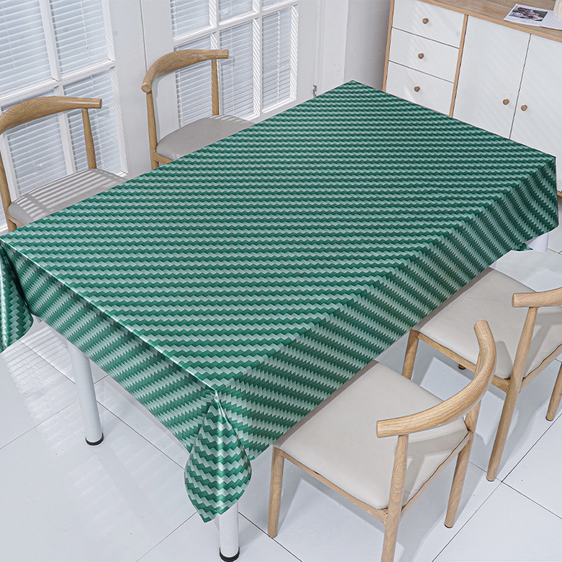 Mantel de PVC de textura diagonal mínima 