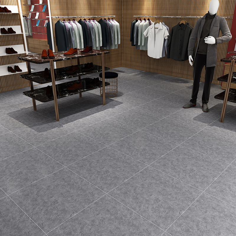 Pegatina para suelos LVT de mármol mate gris claro