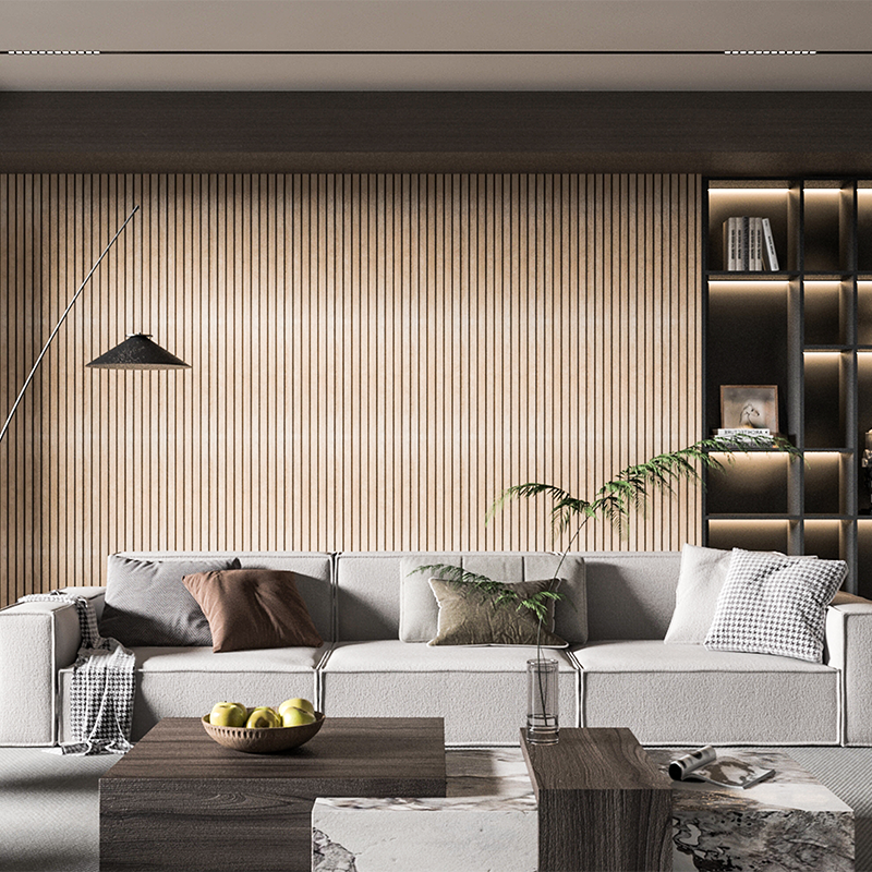 Pegatina decorativa de pared con rayas verticales 