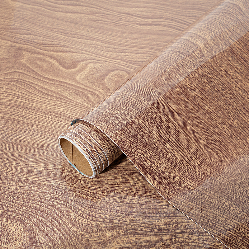 Lámina autoadhesiva de madera y PVC